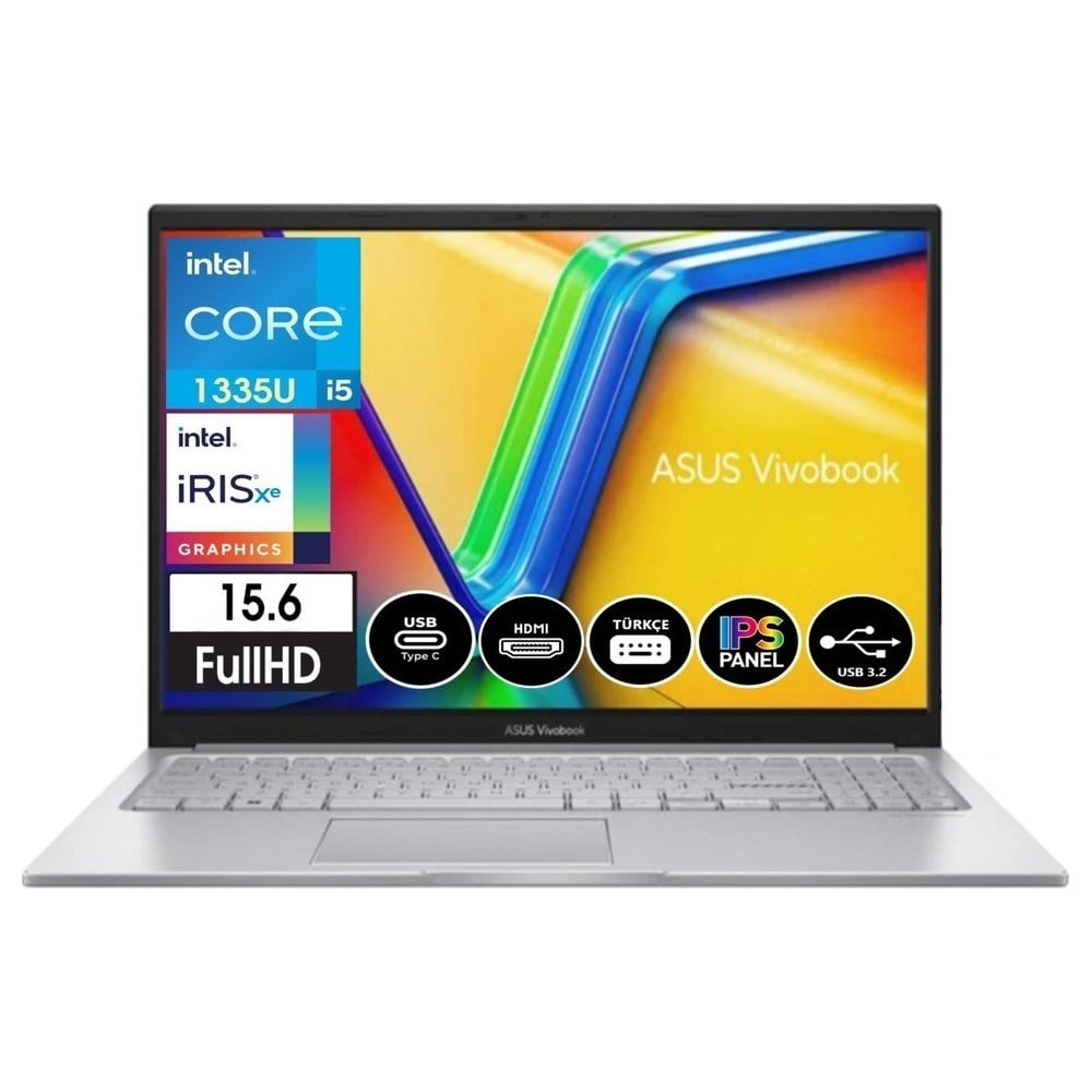Asus Vivobook 15 I5-1335U 12GB 512 GB SSD 15.6