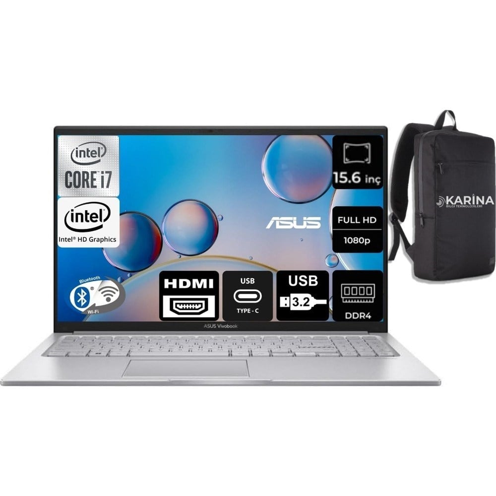Asus Vivobook 15 X1504ZA-NJ247-09 I7-1255U 24GB 2tb SSD 15.6