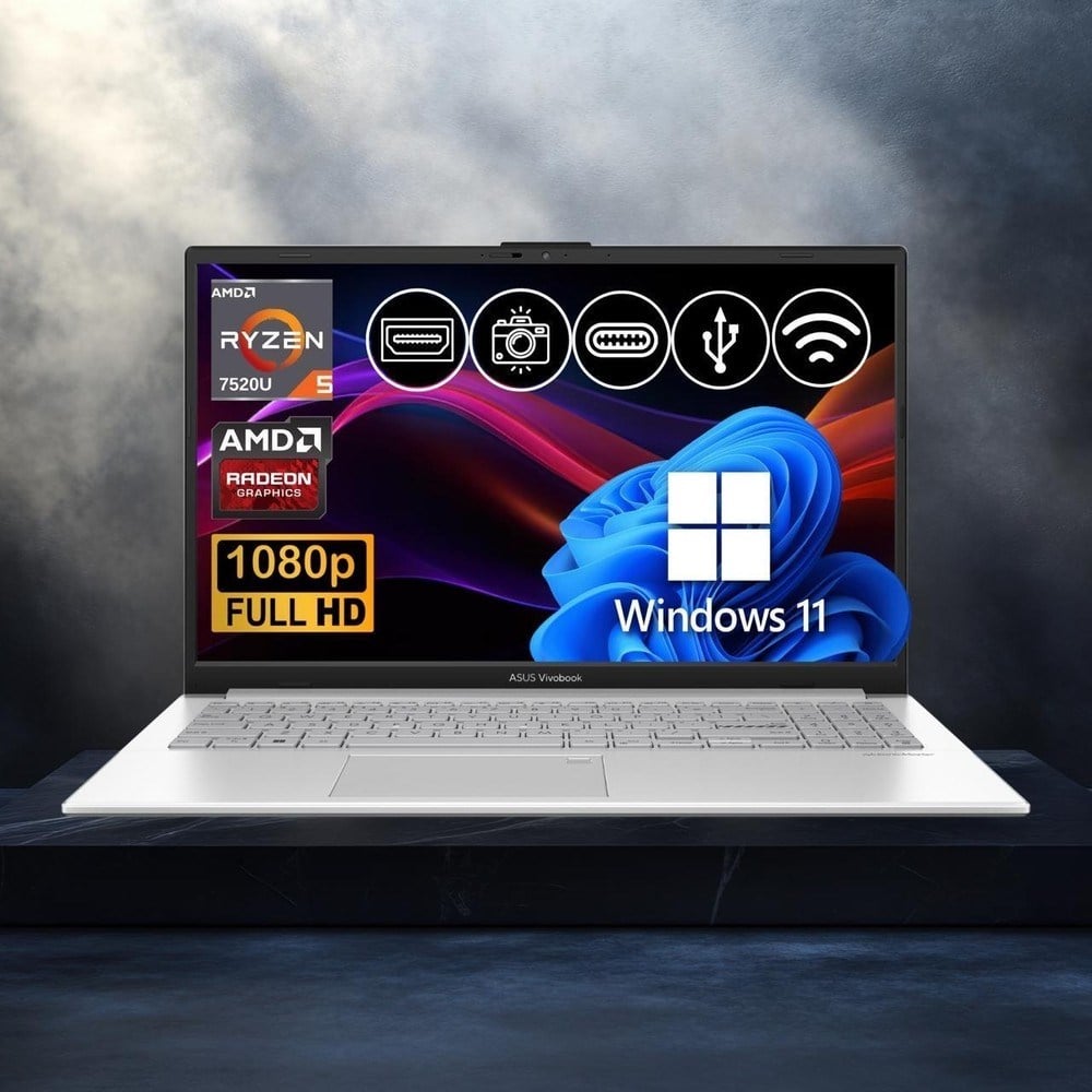 Asus Vivobook Go 15 RYZEN5-7520U 8gb 2tb Nvme SSD E1504FA-BQ1741 ATL19 15.6