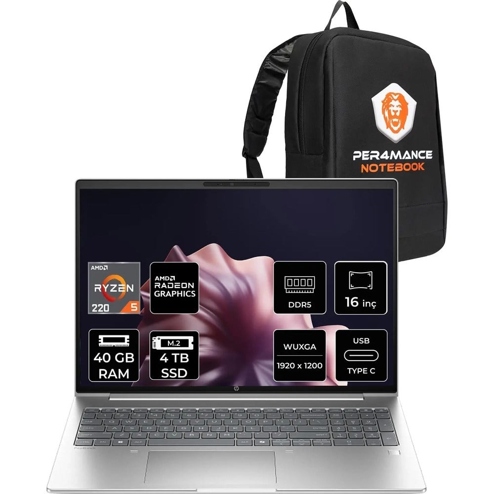 HP Probook 4 G1AH Ryzen 5 220 40GB RAM 4TB SSD 16