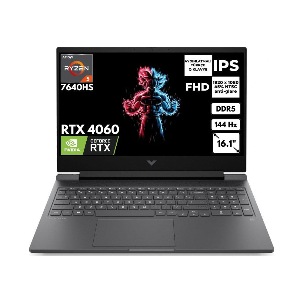 HP Victus 16-S0023NT Ryzen 5 7640HS 64 GB 2 Tbssd 8gb RTX4060 16.1