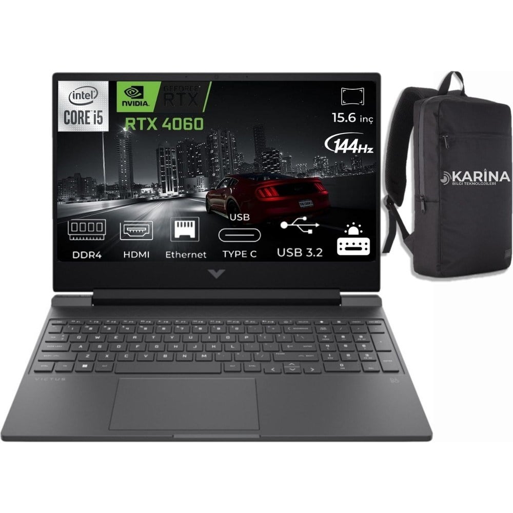 HP Victus Gaming 15 Intel Core I5 12500H 40GB 1tb SSD RTX4060 Freedos 15.6