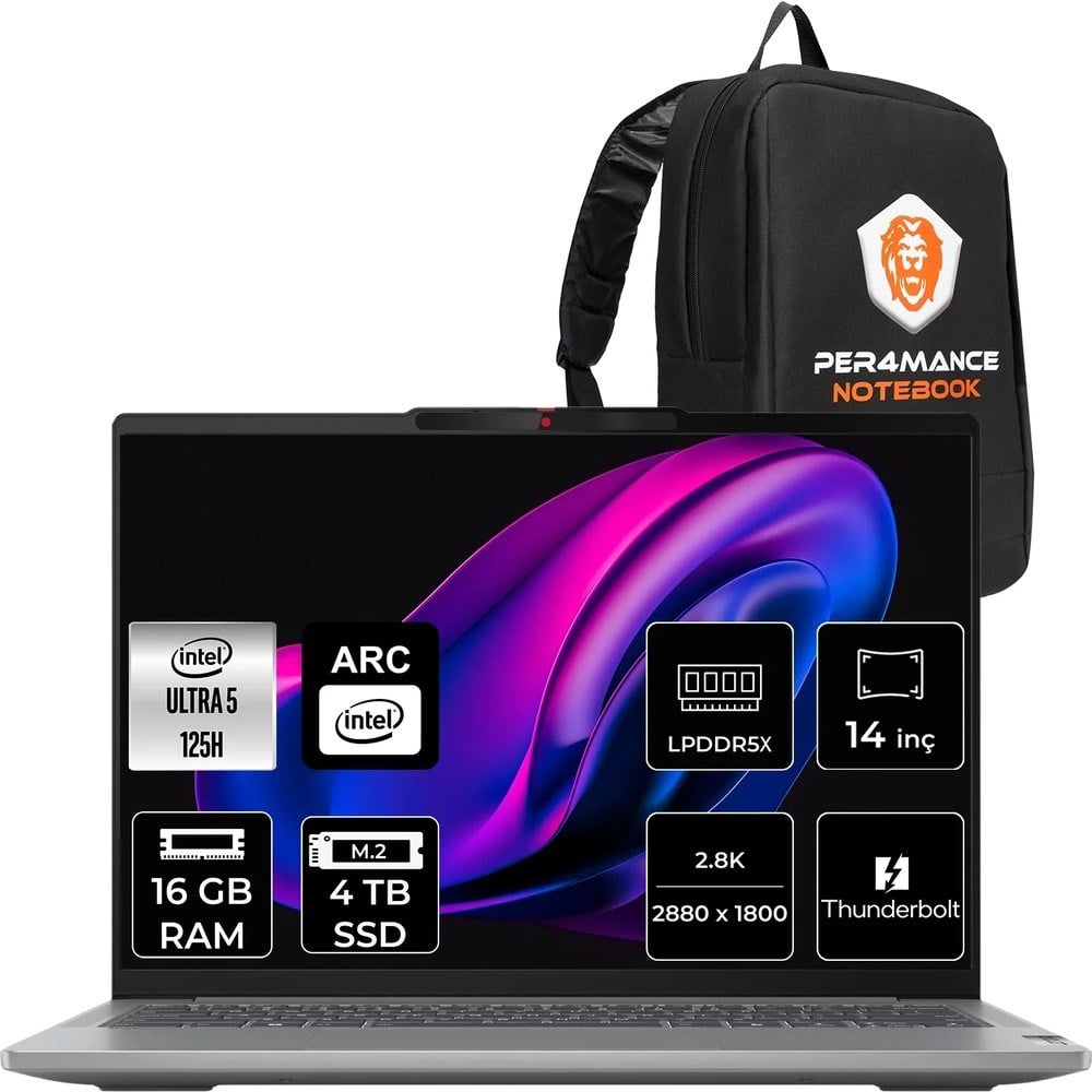Lenovo Ideapad Pro 5 Core Ultra 5 125H Notebook 16GB RAM 4TB SSD 14