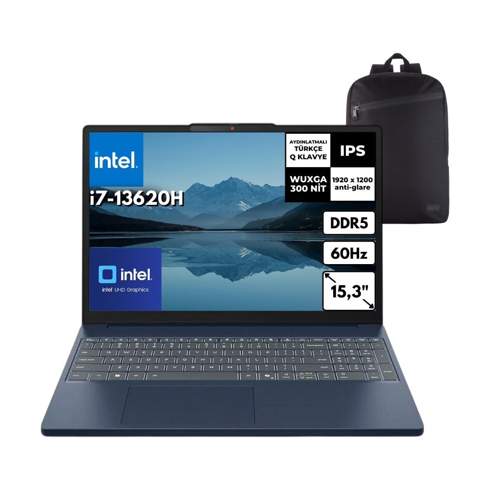 Lenovo Ideapad Slim 3 15IRH10 I7-13620H 16-Gbddr5 1 Tbssd Wuxga 15.3