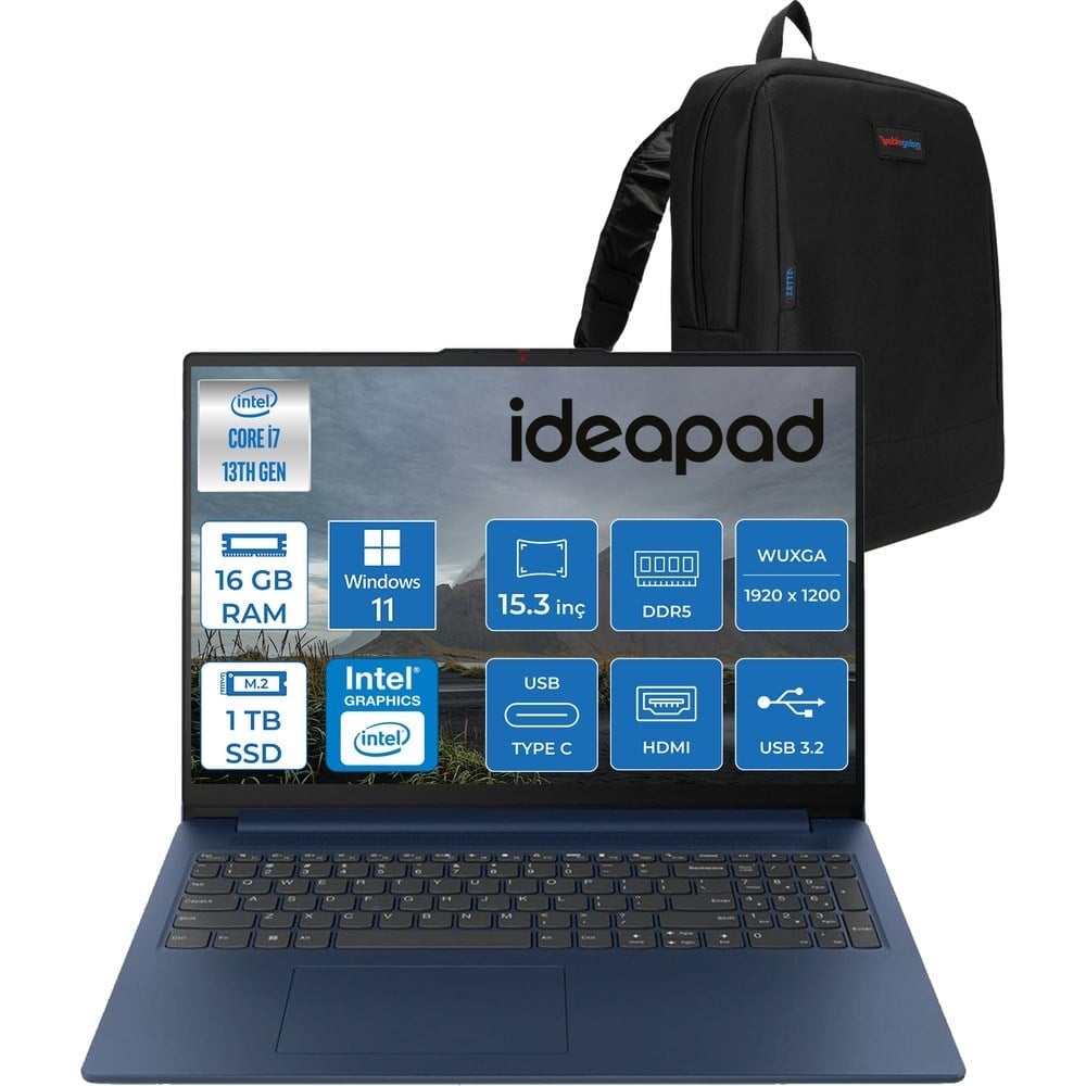 Lenovo Ideapad Slim 3 15IRH10 Intel Core I7 13620H 16GB 1tb SSD Windows 11 Home 15.3