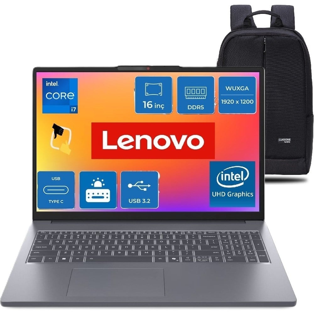 Lenovo Ideapad Slim 3 16IRH10 Intel Core I7 13620H 24GB 1tb SSD Windows 11 Pro 16