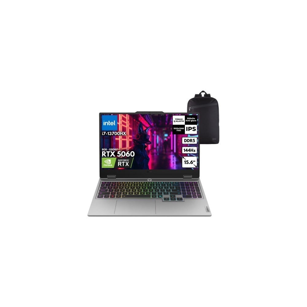 Lenovo Loq 15IRX10 I7-13700HX 48 -Gbddr5 1 Tbssd RTX5060 (8gb - Gddr7) 15.6