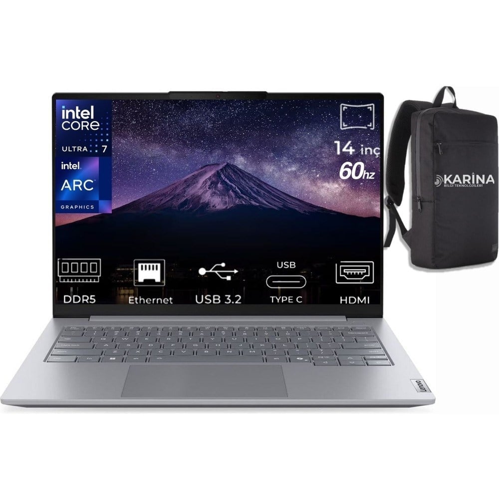 Lenovo Thinkbook 14 G8 Ial Ultra 7 255H 21SJ007BTX-K76 16GB 4tb Arc 140T W11PRO 14