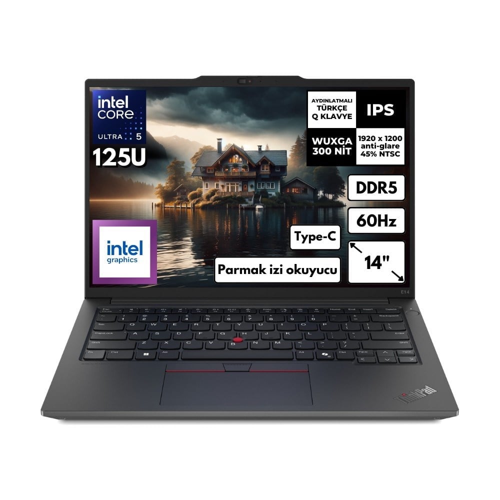 Lenovo Thinkpad E14 G6 Ultra 5-125U 48 -GB DDR5 256 GB SSD Intel Graphics 14