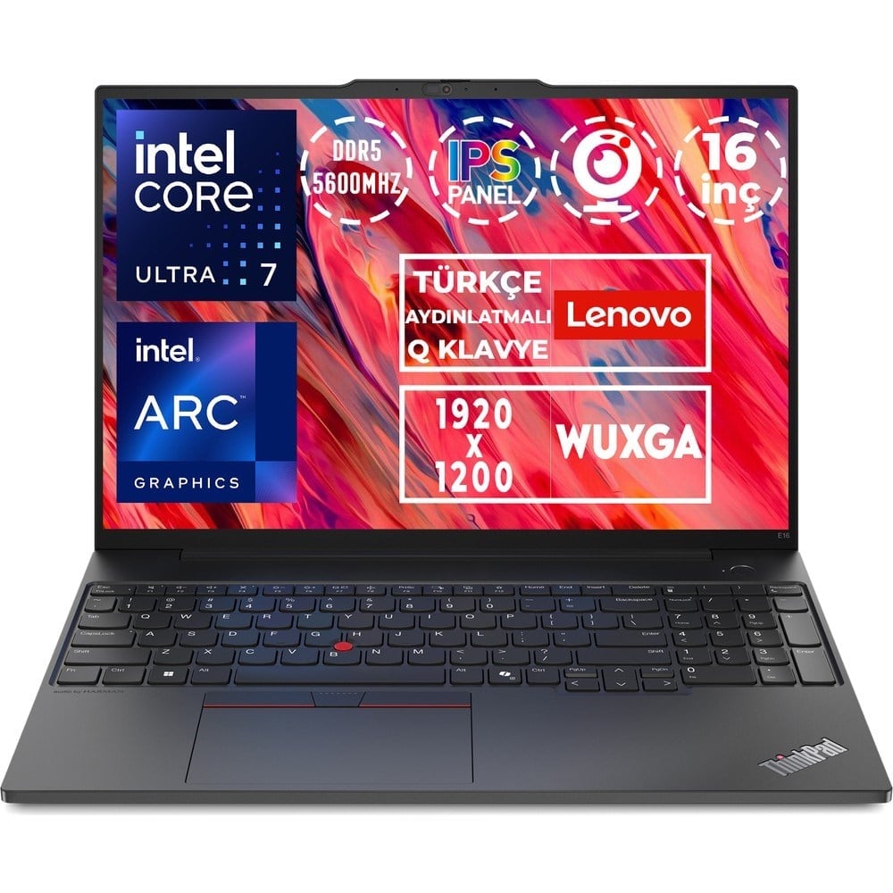 Lenovo Thinkpad E16 Gen 2 Ultra 7 155H 32GB 1tb SSD 16