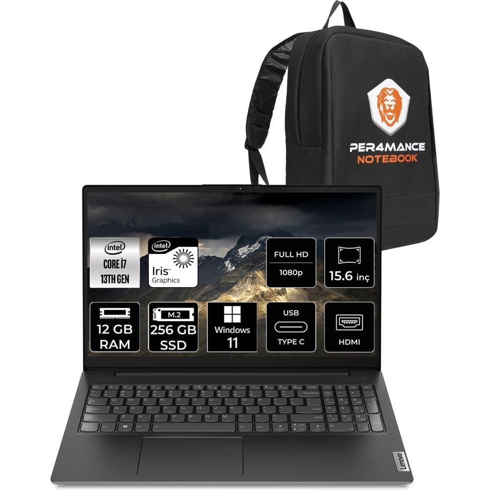 Lenovo V15 G4 i7 1355U Notebook 12GB RAM 256GB SSD 15.6
