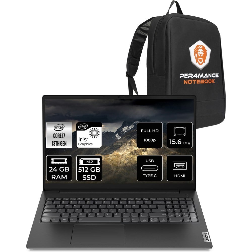 Lenovo V15 G4 i7 1355U Notebook 24GB RAM 512GB SSD 15.6