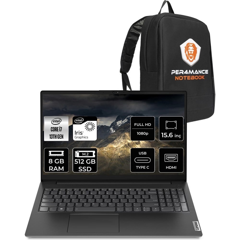 Lenovo V15 G4 i7 1355U Notebook 8GB RAM 512GB SSD 15.6