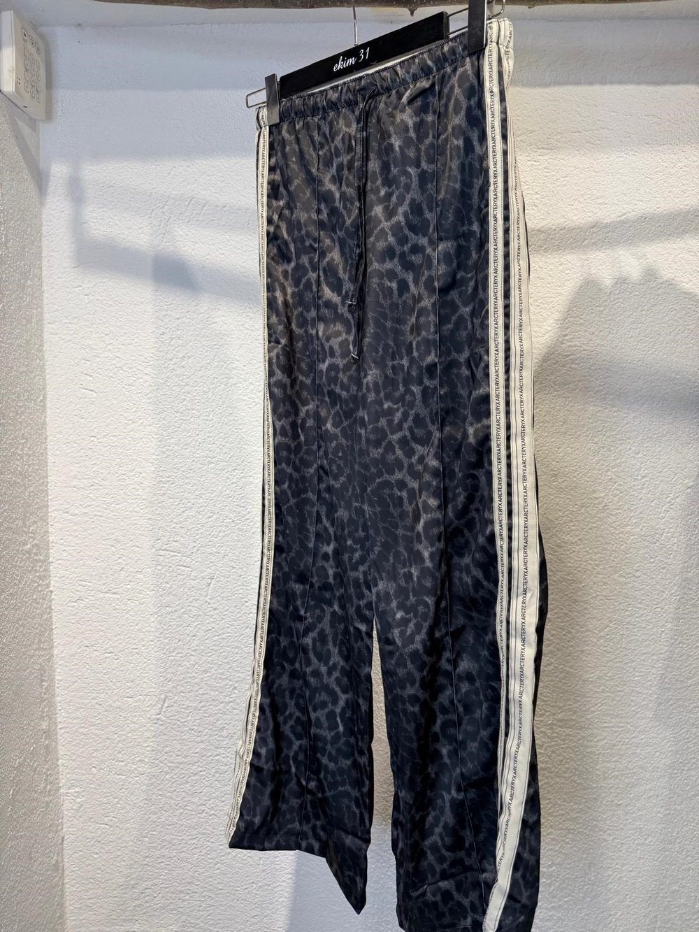 Gri Leopar Pantolon