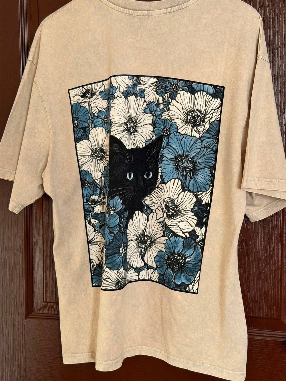 Kedi Gözü Oversize Tshirt