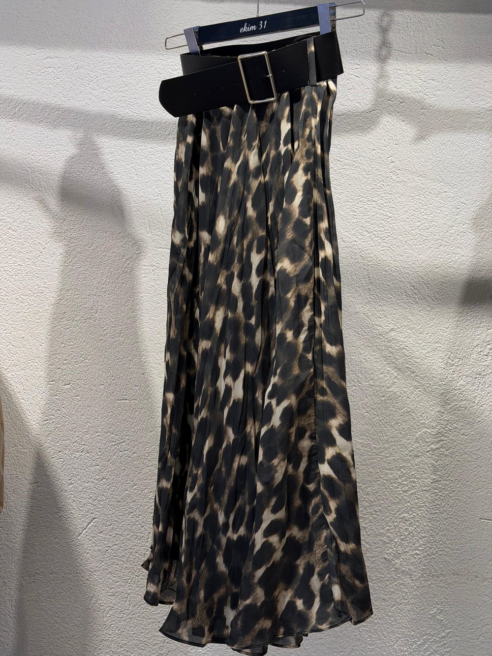 Kemerli Leopar Etek