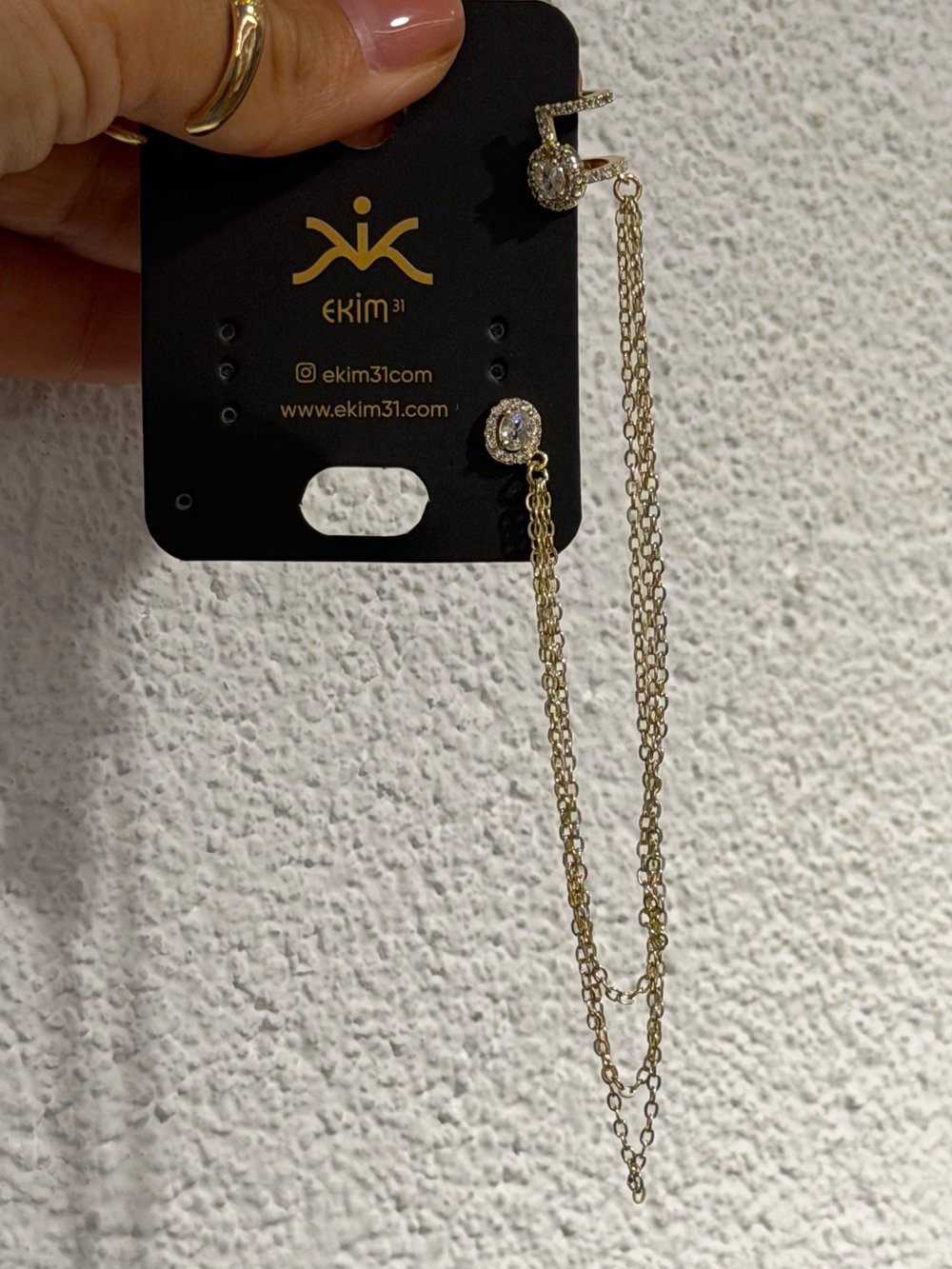 Kıkırdak Küpeli  Sallantılı küpe 