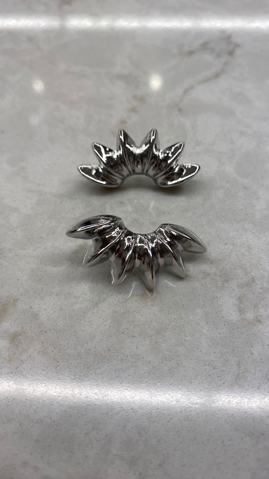 Silver Soyut Küpe