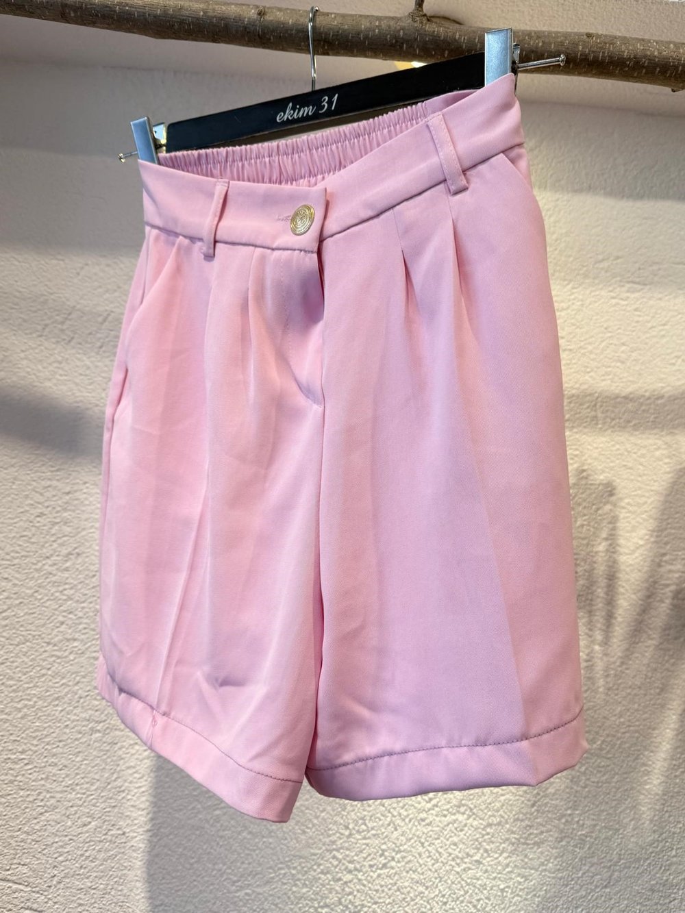 Şort Şeker Pembe