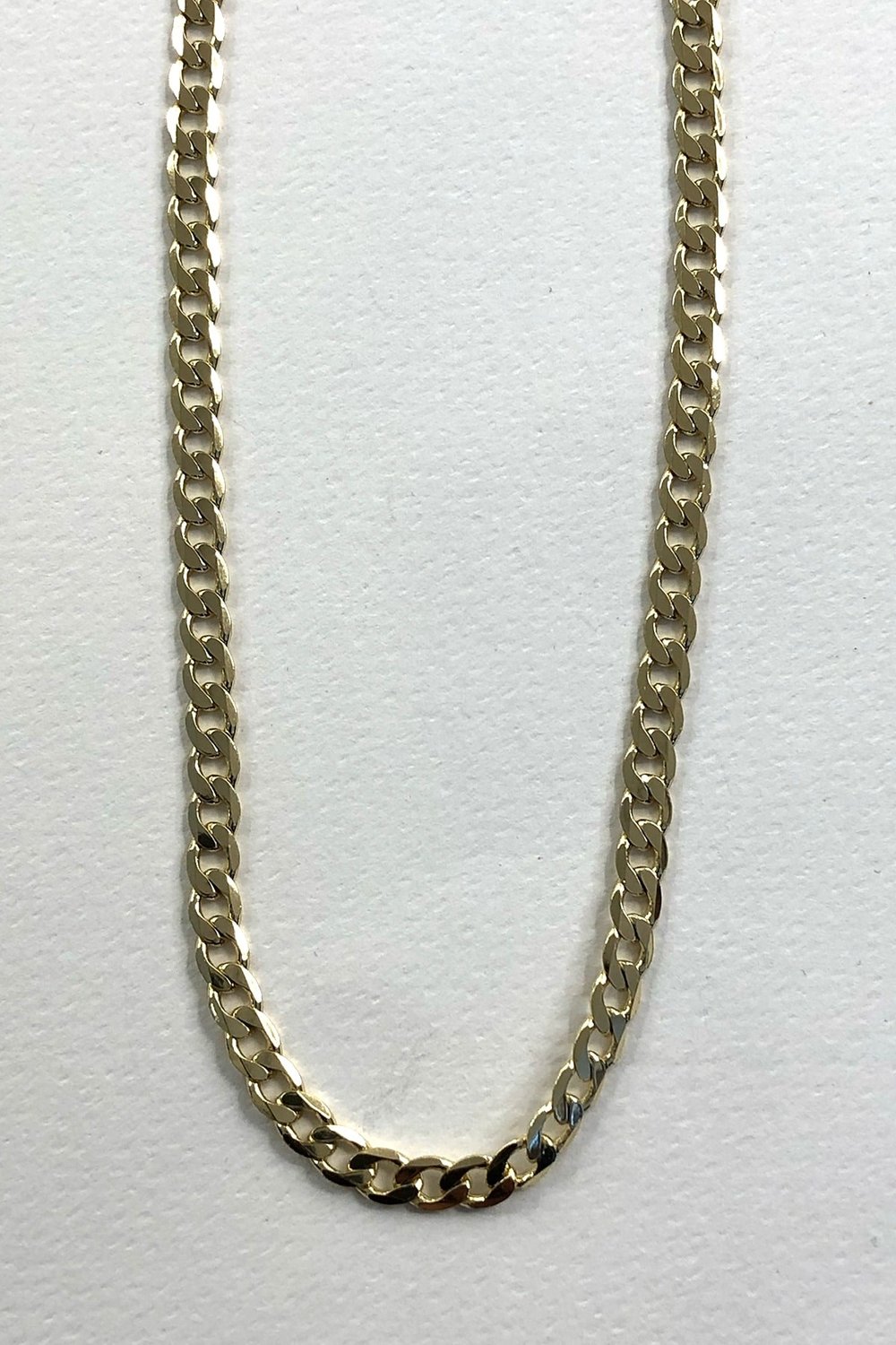 Zincir Model Gold Detaylı Kolye