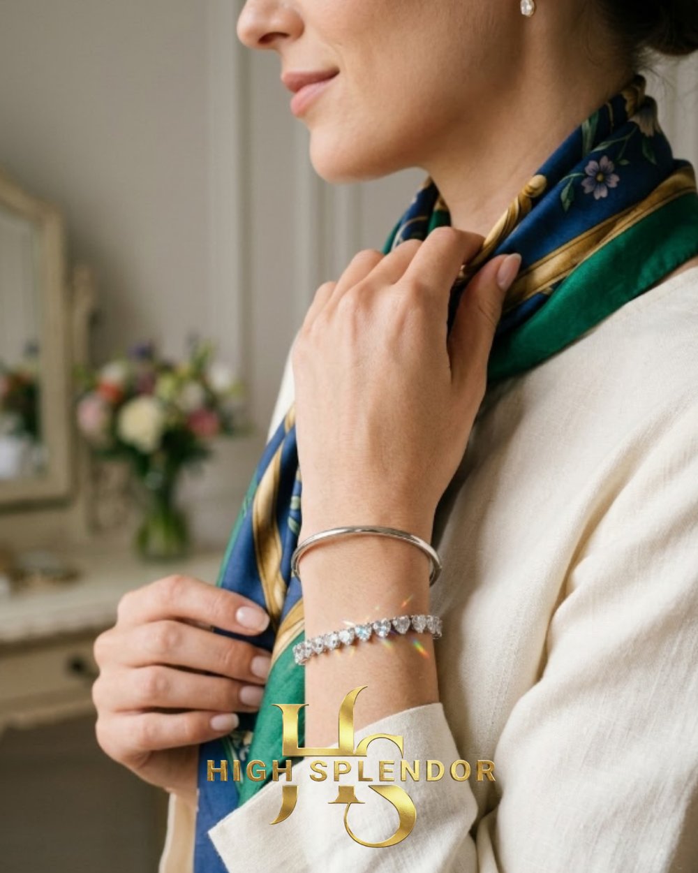 Heart Diamond Bileklik