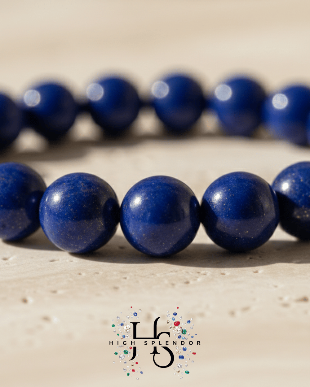 Lapis Lazuli Doğal Taş Bileklik