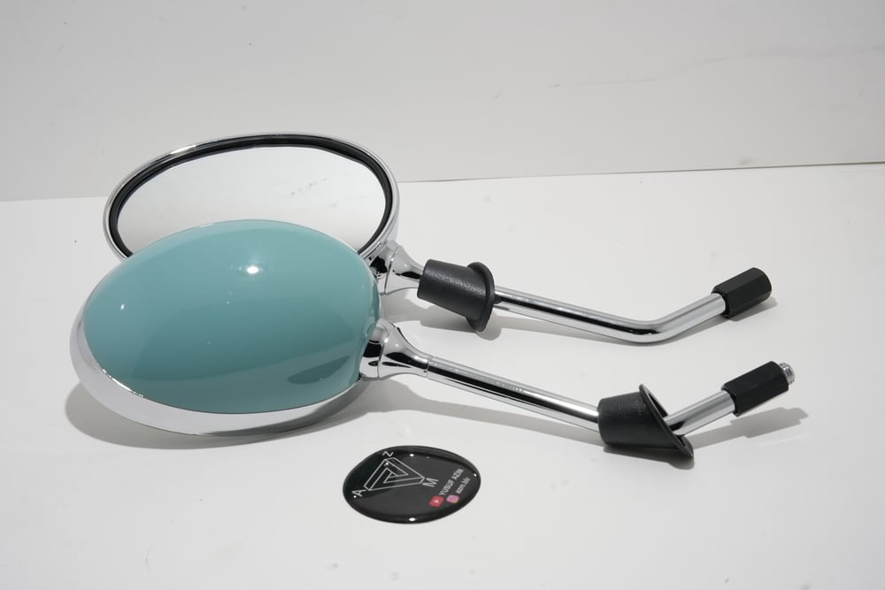 SCOOTER CAPPUCCİNO AYNA TAKIM MAVİ