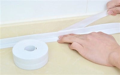 BEYAZ Su Sızdırmaz Lavabo Kenar Bandı (KUTUSUZ)(3.2m)
