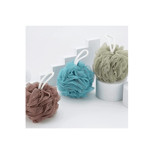 Banyo Lifi Yumuşak Top Lif Naturel Ponpon Banyo Lifi 35 Gr Yumuşak Banyo Lifi