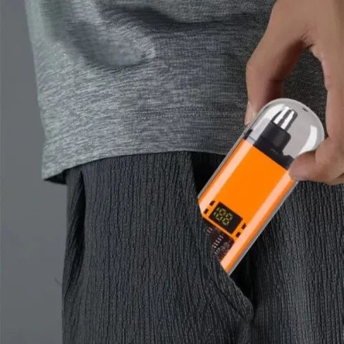 Cep Çakmak Model USB Şarjlı Burun Kulak Yanak Kıl Tüy Temizleme Makinesi