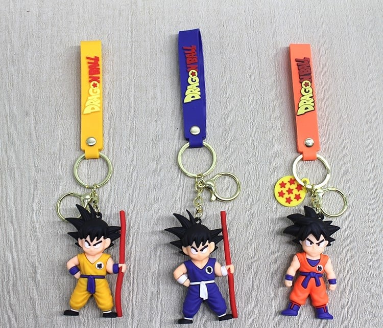 Dragon Ball Silikon Anahtarlık