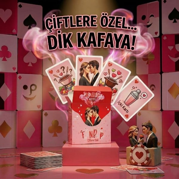 Fondip Çiftlere Özel Kart Oyunu