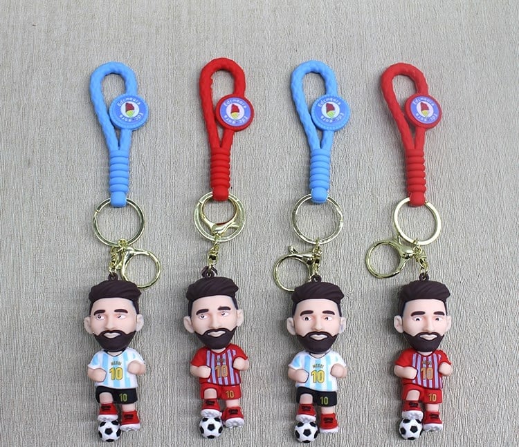 Messi Silikon Anahtarlık