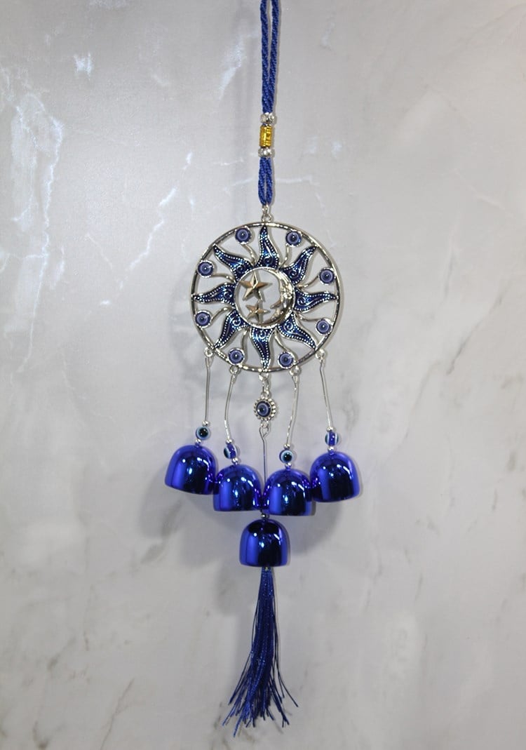 Metal Nazar Boncuğu Çan Model 16