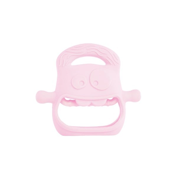 Pembe Bebek Silikon Diş Kaşıyıcı