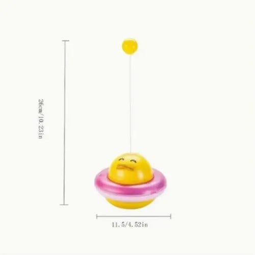 UFO Şekilli Ördek Kedi Oyuncağı