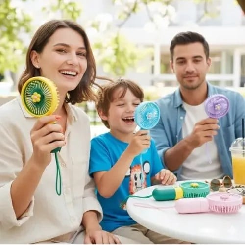 Usb'li Mini El Fanı