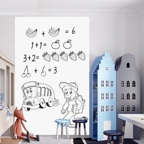 Yapışkanlı Beyaz Yazı Tahtası Sticker Rulo