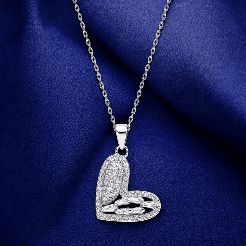 Servi 925 Ayar Gümüş Muse Heart Kolye