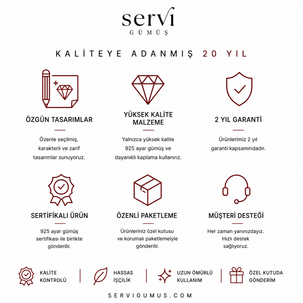 Servi Crown Spark Küpe