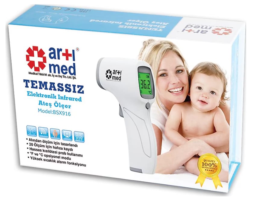 ARTIMED Temassız Elektronik Infrared Ateş Ölçer