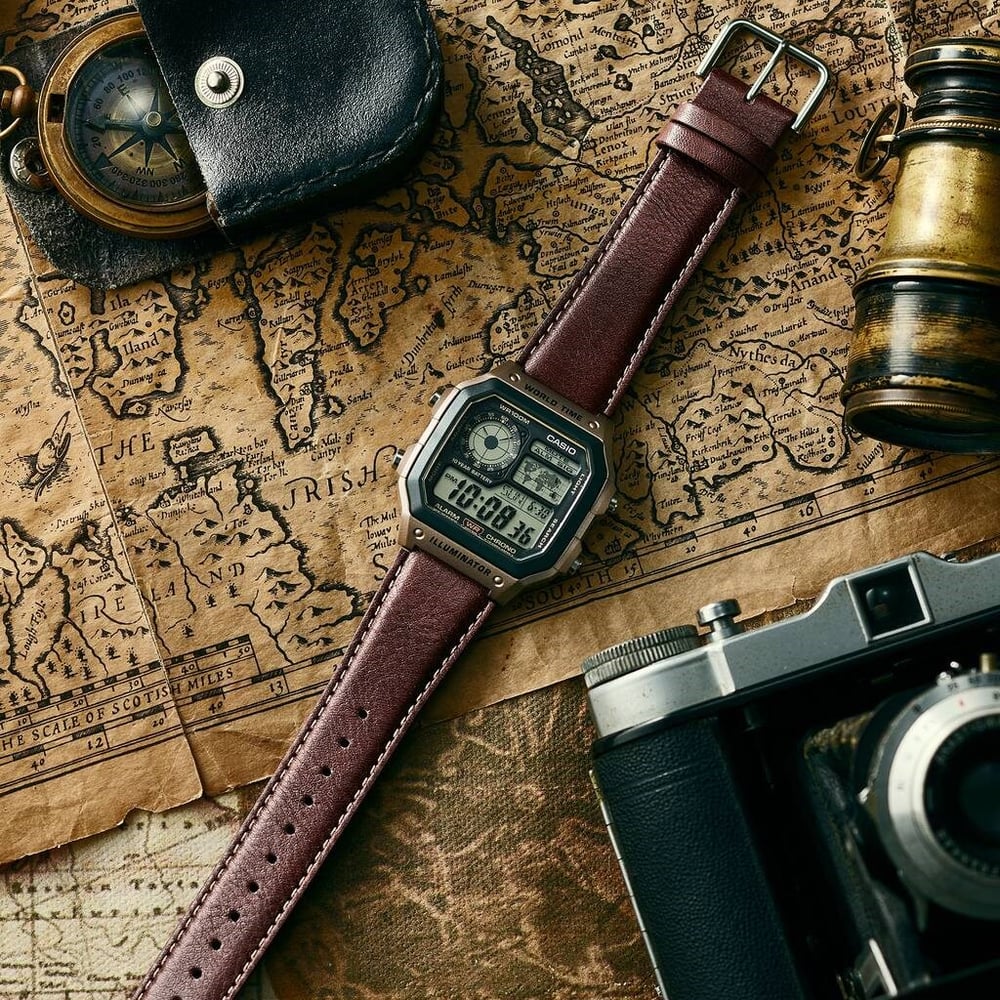 Casio Klasik AE-1200WHL-5AVDF Erkek Kol Saati