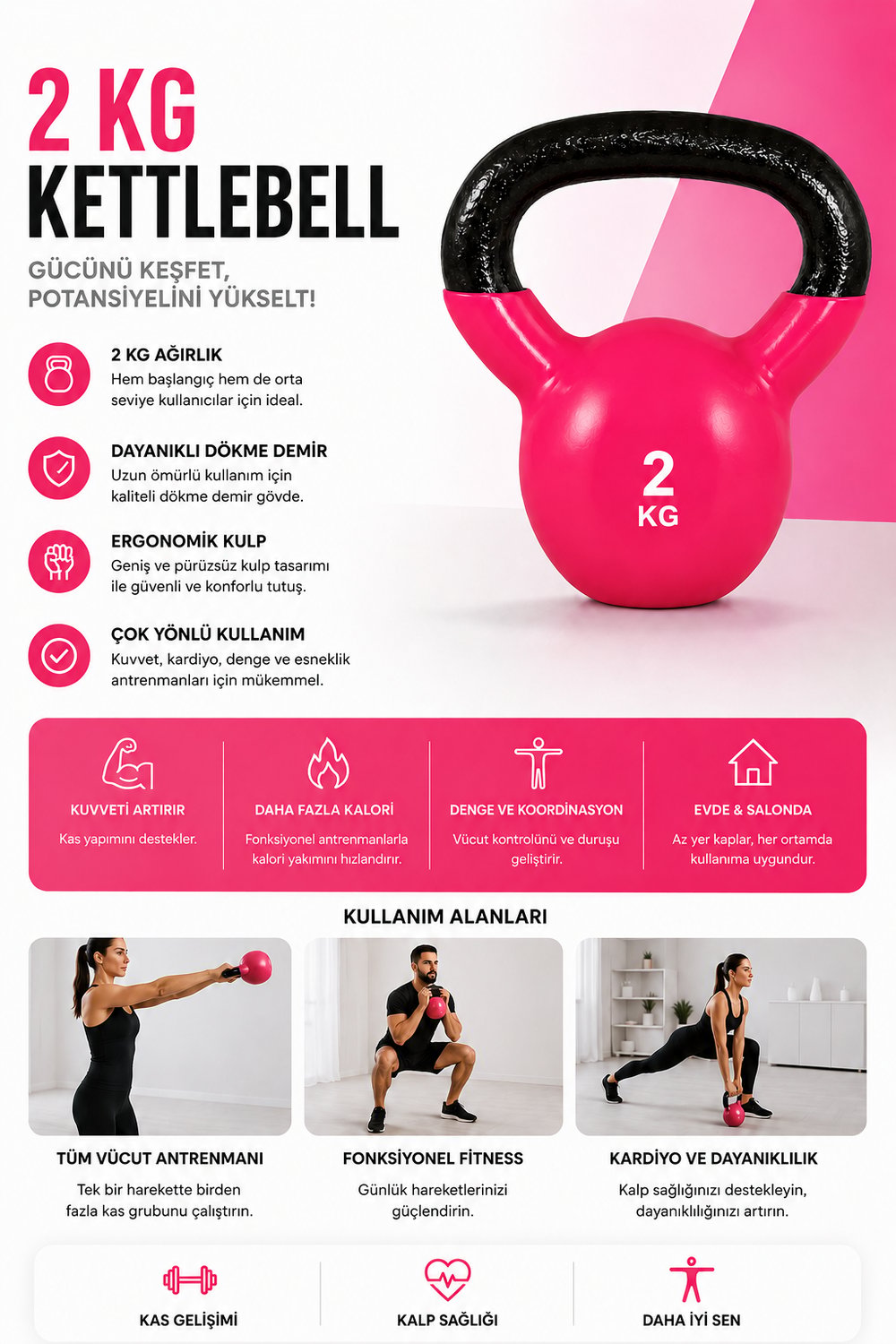 Voltrike Avs Kettlebell 2kg