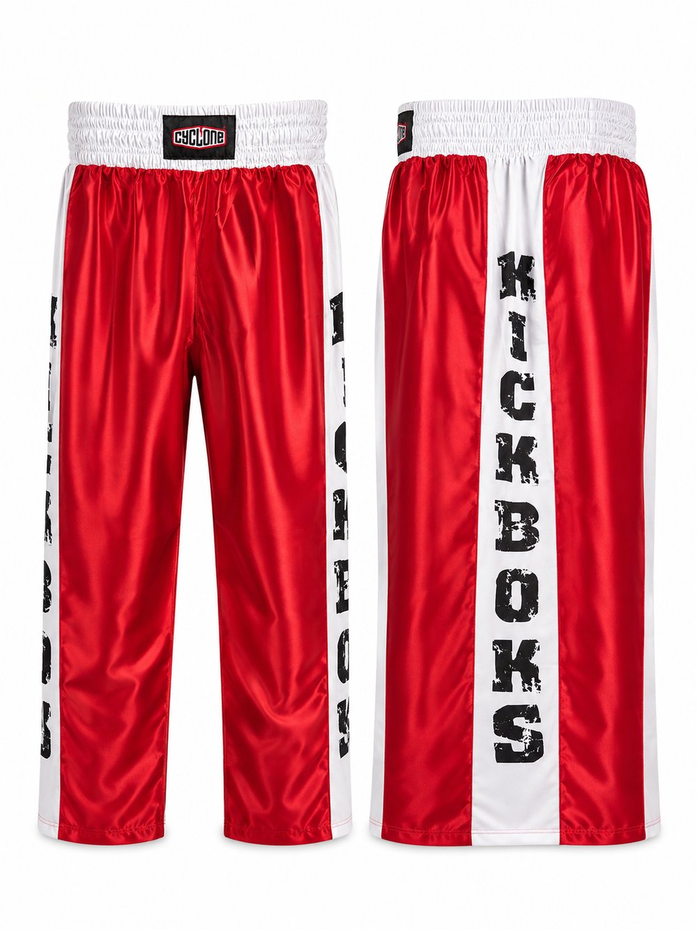 Voltrike Cyc Kick Boks Yazılı Pantolon Kırmızı