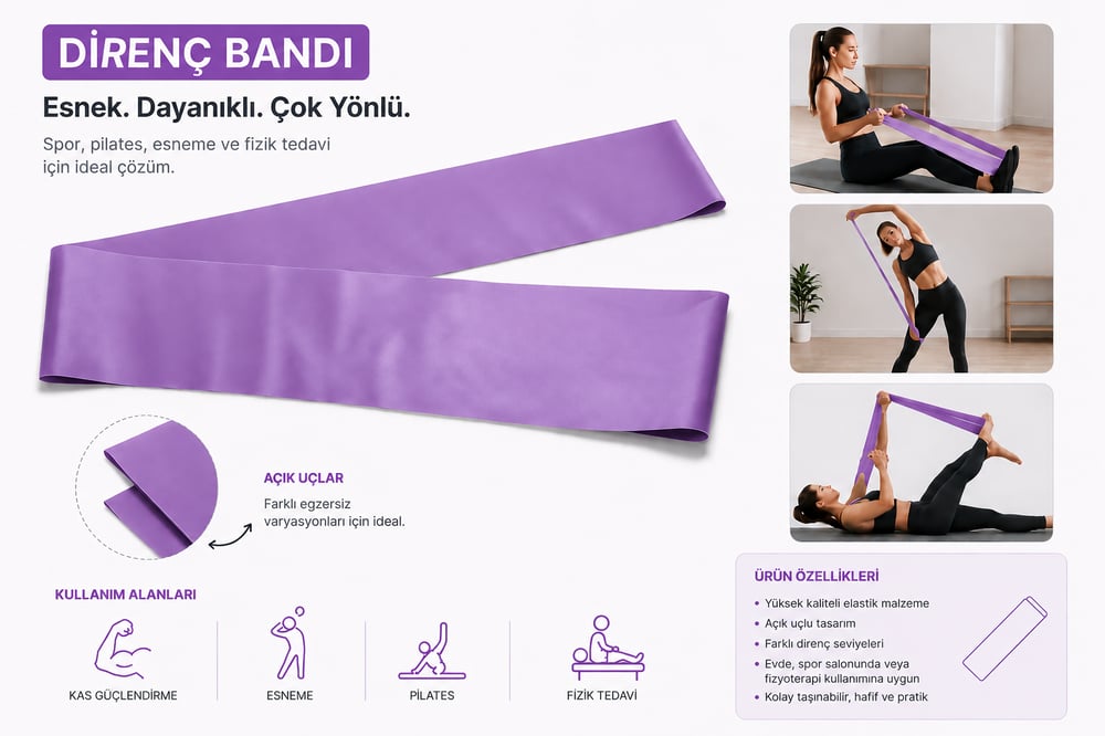 Voltrike Direnç Bandı - Renk ve Zorluk Seçenekleri