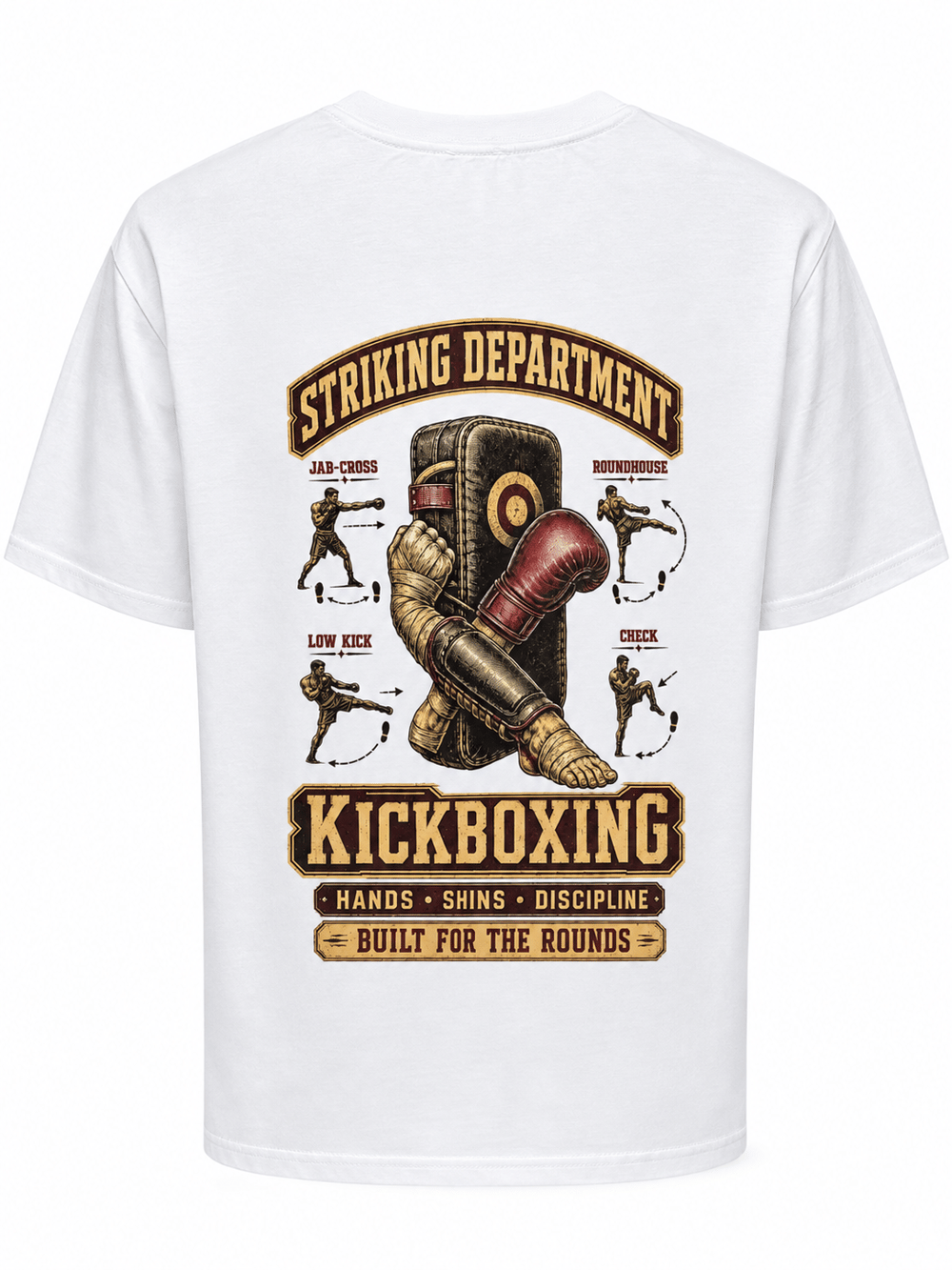 Voltrike Kick Boks Figürlü T-Shirt