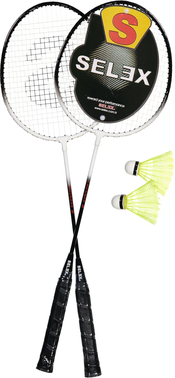 Voltrike SLX Thunder Badminton Set (2 Raket + 2 Top)