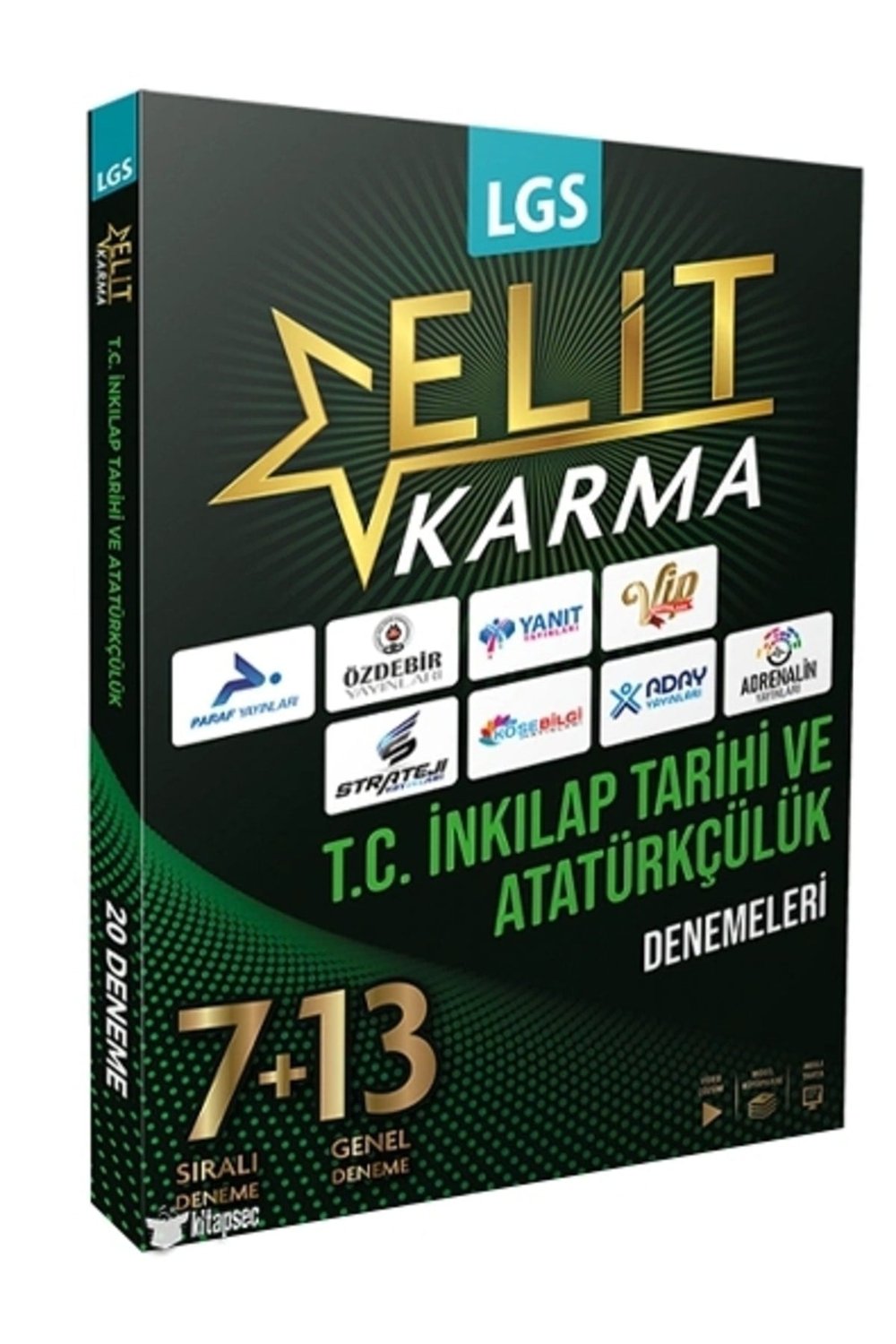 8. Sınıf Lgs Tc Inkılap Tarihi Ve Atatürkçülük Elit Karma 20 Deneme Video Çözümlü