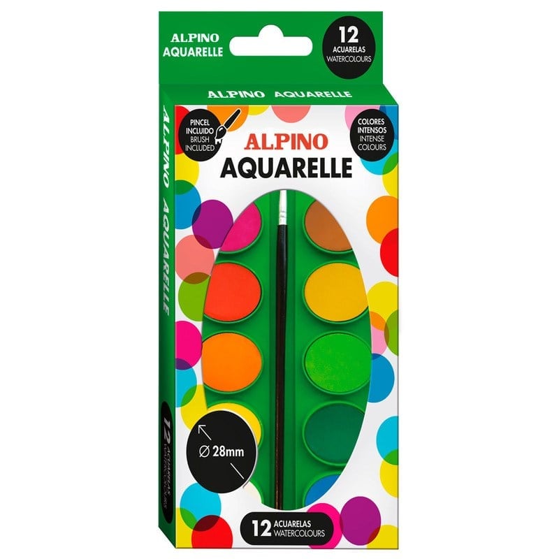 Alpino AQ-01 Sulu Boya 12li
