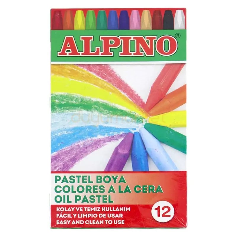 Alpino DC-008299 Pastel Boya 12'li Karton Kutu